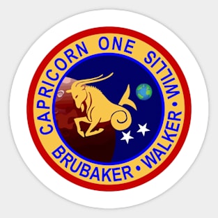 Capricorn One Sticker